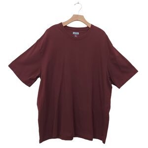 Duluth Long Tail T-Shirt Mens XL Brown Casual Cotton Short Sleeve Outdoor